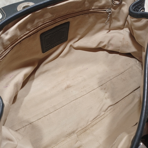 Coach leather satchel - Picture 9 of 10